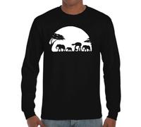 the Fan Tee Camiseta de Adulto de Manga Larga de Hombre Peliculas SW SW Star Galaxia Guerra Wars Vader Dark Solo Fuerza 438 M