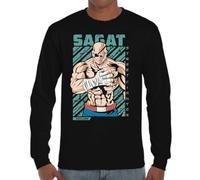 the Fan Tee Camiseta de Adulto de Manga Larga de Hombre Videojuegos Street Fighter Arcade Legends 010 L