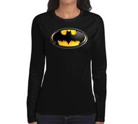 the Fan Tee Camiseta de Adulto de Manga Larga de Mujer Comic Murcielago El Caballero Oscuro 111 M
