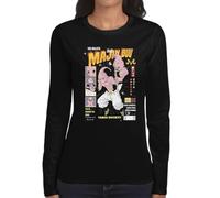 the Fan Tee Camiseta de Adulto de Manga Larga de Mujer Dibujos Animados Dragon Bola Ball Anime Manga Goku Vegeta 486 3XL