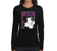 the Fan Tee Camiseta de Adulto de Manga Larga de Mujer Dibujos Animados Pecados Capitales La Avaricia,Rey de Las Hadas,Gigante El Orgullo, Misterioso y Emocionalmente,Hechicera 009 XXL