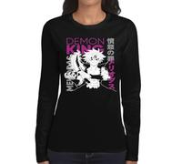 the Fan Tee Camiseta de Adulto de Manga Larga de Mujer Dibujos Animados Pecados Capitales La Avaricia,Rey de Las Hadas,Gigante El Orgullo, Misterioso y Emocionalmente,Hechicera 008 XXL