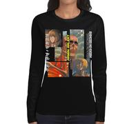 the Fan Tee Camiseta de Adulto de Manga Larga de Mujer Dibujos Animados Titan Titan 047 S