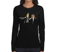 the Fan Tee Camiseta de Adulto de Manga Larga de Mujer Divertidas Divertidas diversión,Humor y Estilo Epi& Blas 457 M