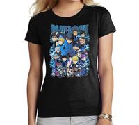 the Fan Tee Camiseta de Adulto de Mujer Dibujos Animados Blue Lock Fútbol,Estrategia,Rivalidad Y El Delantero más egoísta y letal del Mundo 005 S