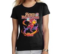 the Fan Tee Camiseta de Adulto de Mujer Dibujos Animados Pecados Capitales La Avaricia,Rey de Las Hadas,Gigante El Orgullo, Misterioso y Emocionalmente,Hechicera 016 3XL