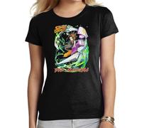 the Fan Tee Camiseta de Adulto de Mujer Dibujos Animados Shaman Chamanes King, Espíritus, Torneo, Rey Chamán 003 XL
