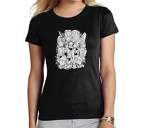 the Fan Tee Camiseta de Adulto de Mujer Dibujos Animados Shippuden Ninja 049 XXL