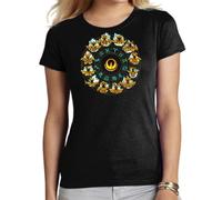 the Fan Tee Camiseta de Adulto de Mujer Dibujos Animados Zodiaco Caballeros de Atenea 107 3XL
