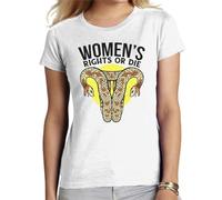 the Fan Tee Camiseta de Adulto de Mujer Educacion Feminismo Regalo, Fuerza, La Igualdad De Genero, Feminista, Empoderada 007 L