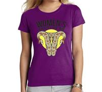 the Fan Tee Camiseta de Adulto de Mujer Educacion Feminismo Regalo, Fuerza, La Igualdad De Genero, Feminista, Empoderada 007 M