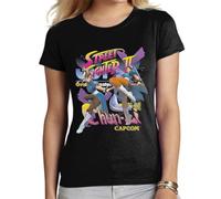 the Fan Tee Camiseta de Adulto de Mujer Videojuegos Street Fighter Arcade Legends 019 S