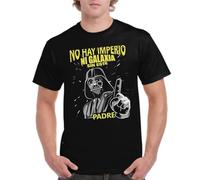 the Fan Tee Camiseta de Hombre Dia del Padre Papa Darth Vader Galaxia Friki 017 S