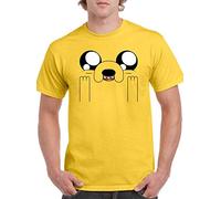 the Fan Tee Camiseta de Hombre Hora de Aventuras Jake Finn 010 M
