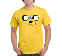 the Fan Tee Camiseta de Hombre Hora de Aventuras Jake Finn 011 XL