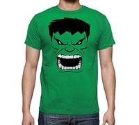 the Fan Tee Camiseta de Hombre Hulk Avenger Vengadores Iron Man Bruce 001 L