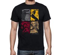 the Fan Tee Camiseta de Hombre Juego de Tronos Tyrion Snow Dragon Daenerys Stark 064 S