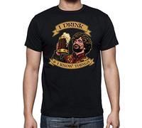 the Fan Tee Camiseta de Hombre Juego de Tronos Tyrion Snow Dragon Daenerys Stark 077 L