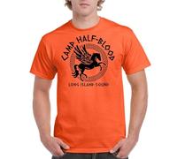 the Fan Tee Camiseta de Hombre Percy J Dioses griegos Zeus Jupiter Ares Half Blood Camp 001 XL