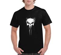 the Fan Tee Camiseta de Hombre Punisher Castigador 004 XL
