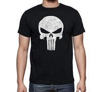 the Fan Tee Camiseta de Hombre Punisher Castigador Comic 001 4XL