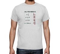 the Fan Tee Camiseta de Mujer Divertidas All You Need is Love Amor Matematicas S