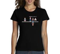 the Fan Tee Camiseta de Mujer Eleven D&D Friends Don´t Lie Letras 008 L