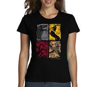 the Fan Tee Camiseta de Mujer Juego de Tronos Tyrion Snow Dragon Daenerys Stark 064 S