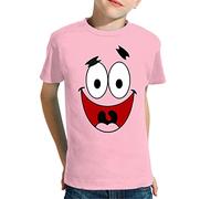 the Fan Tee Camiseta de NIÑOS Bob Esponja Patricio Cangrejo Calamardo 011 7-8 Años