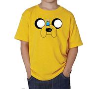 the Fan Tee Camiseta de NIÑOS Hora de Aventuras Jake Finn 011 9-10 años
