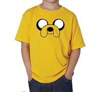 the Fan Tee Camiseta de NIÑOS Hora de Aventuras Jake Finn 012 9-10 años