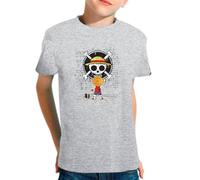 the Fan Tee Camiseta de NIÑOS NIÑAS OP Piece One Manga Anime Gear 5 Zoro Nami Luffy 041 7-8 Años