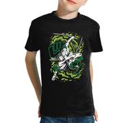 the Fan Tee Camiseta de NIÑOS NIÑAS OP Piece One Manga Anime Gear 5 Zoro Nami Luffy 064 9-10 Años