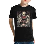 the Fan Tee Camiseta Infantil de Niño Niña Dibujos Animados Akira Animación Japonesa, Poderes Mentales, Rebelión Juvenil 003 10 años