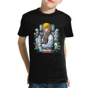 the Fan Tee Camiseta Infantil de Niño Niña Dibujos Animados Hunter Explorar, Criaturas Raras, Tesoros, GON Free 026 10 años