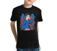 the Fan Tee Camiseta Infantil de Niño Niña Dibujos Animados Hunter Explorar, Criaturas Raras, Tesoros, GON Free 027 10 años