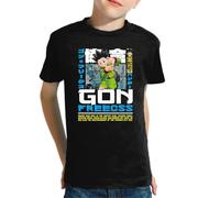 the Fan Tee Camiseta Infantil de Niño Niña Dibujos Animados Hunter Explorar, Criaturas Raras, Tesoros, GON Free 013 12 años