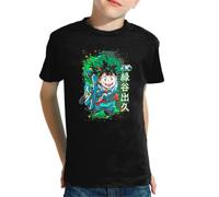 the Fan Tee Camiseta Infantil de Niño Niña Dibujos Animados My Hero Academia Deku Plus Ultra Boku no Hero 055 12 años