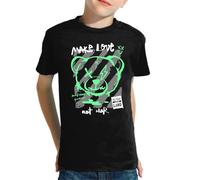 the Fan Tee Camiseta Infantil de Niño Niña Divertidas Divertidas diversión,Humor y Estilo Oso Reveldia con Amor 415 6 años
