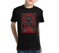 the Fan Tee Camiseta Infantil de Niño Niña Peliculas SW SW Star Galaxia Guerra Wars Vader Dark Solo Fuerza 482 8 años