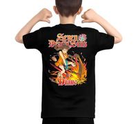 the Fan Tee Camiseta Infantil Espalda de Niño Niña Dibujos Animados Pecados Capitales La Avaricia,Rey de Las Hadas,Gigante El Orgullo, Misterioso y Emocionalmente,Hechicera 014 6 años
