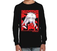 the Fan Tee Camiseta Infantil Manga Larga de Niño Niña Dibujos Animados Anime Divertido Universo, Vibras de Manga, Mundo Otaku, Japan Fan Kanji, Inuyasha, Kagome 007 12 años