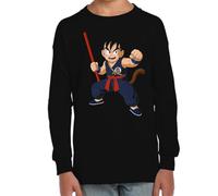 the Fan Tee Camiseta Infantil Manga Larga de Niño Niña Dibujos Animados Dragon Bola Ball Anime Manga 745 10 años