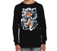 the Fan Tee Camiseta Infantil Manga Larga de Niño Niña Dibujos Animados Haikyu Divertido El Pequeño Gigante, Tobio, Karasuno, Voleibol 003 12 años