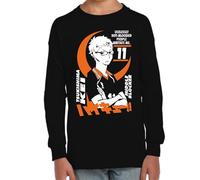 the Fan Tee Camiseta Infantil Manga Larga de Niño Niña Dibujos Animados Haikyu Divertido El Pequeño Gigante, Tobio, Karasuno, Voleibol 001 12 años