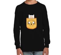 the Fan Tee Camiseta Infantil Manga Larga de Niño Niña Dibujos Animados Hora Hora de Aventura 024 11 años