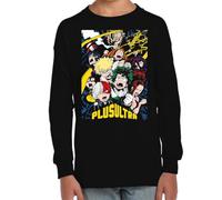 the Fan Tee Camiseta Infantil Manga Larga de Niño Niña Dibujos Animados My Hero Academia Deku Plus Ultra Boku no Hero 027 10 años