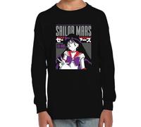 the Fan Tee Camiseta Infantil Manga Larga de Niño Niña Dibujos Animados Sailor Moon El Poder de La Luna, Jupter, Marte, Venus,Retro 002 4 años