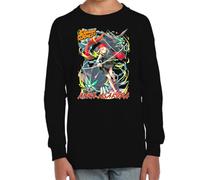 the Fan Tee Camiseta Infantil Manga Larga de Niño Niña Dibujos Animados Shaman Chamanes King, Espíritus, Torneo, Rey Chamán 002 8 años