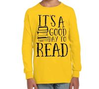 the Fan Tee Camiseta Infantil Manga Larga de Niño Niña Hobby Lectura Moda para Amantes de los Libros, La Literatura, Autor, Historia, Lenguajes. 015 10 años